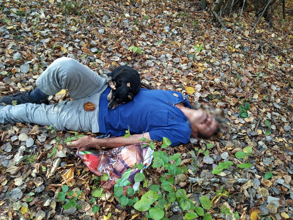 Настоящий друг: на Закарпатье пес спас жизнь мужчине