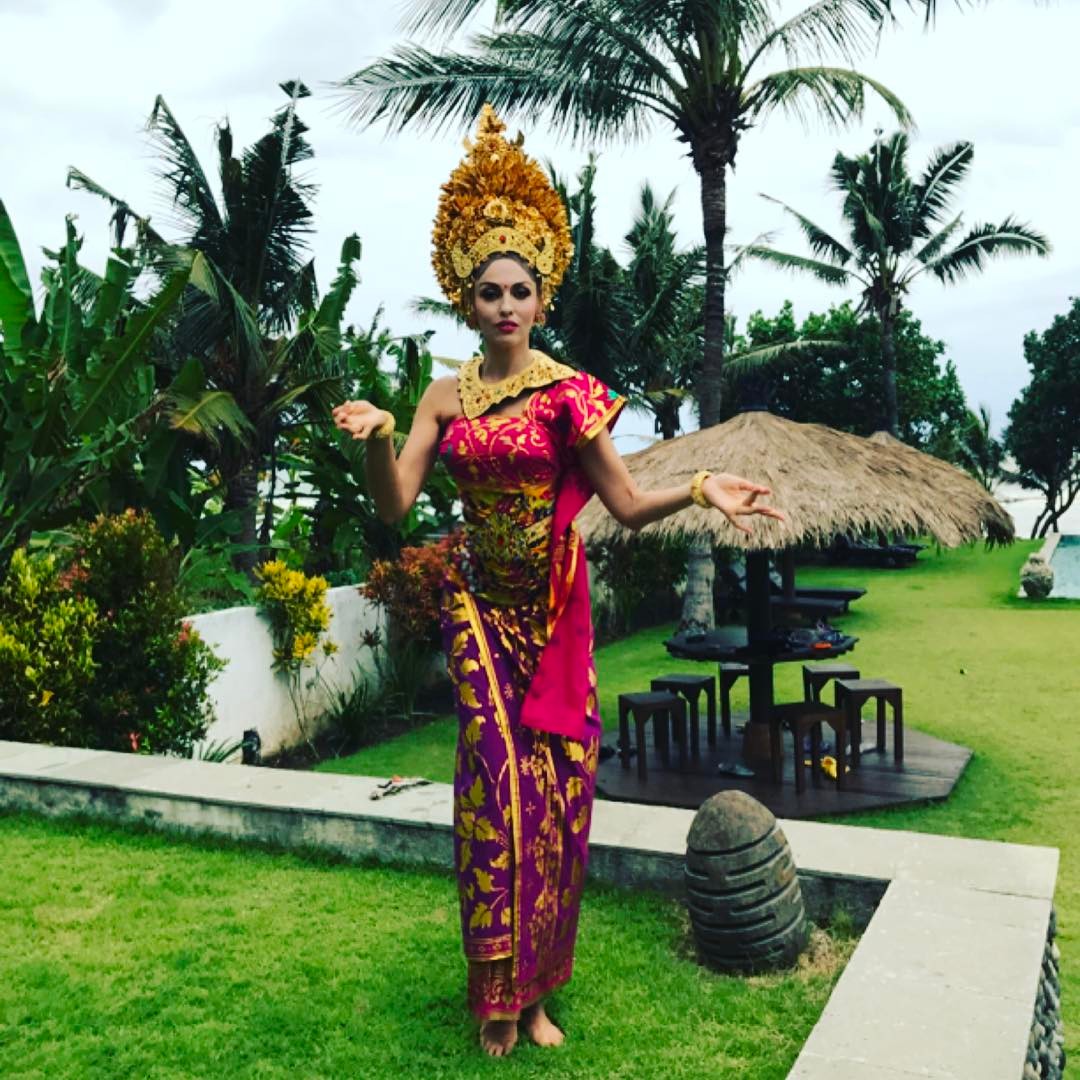 Оля Полякова на Бали 