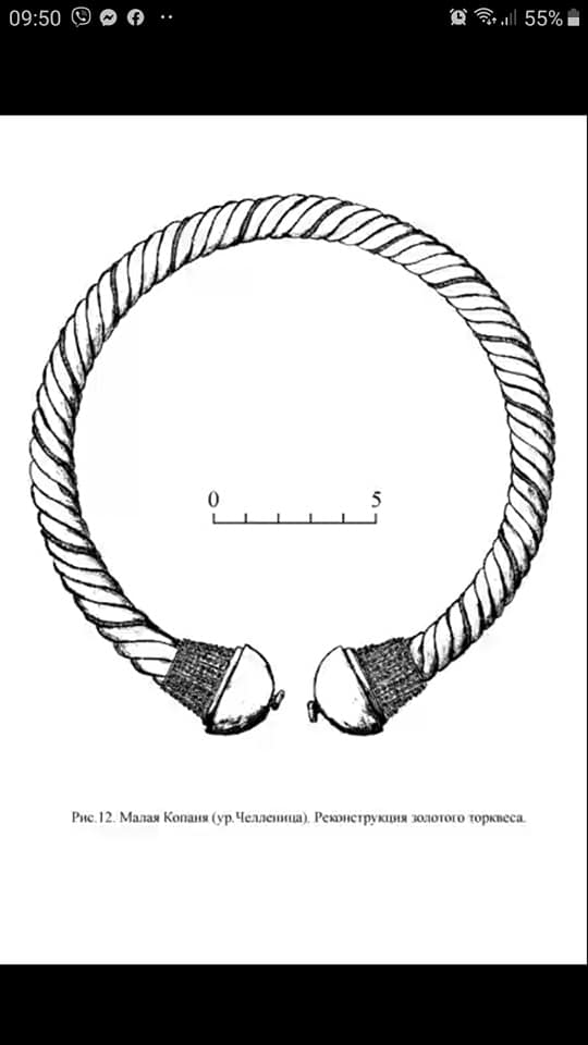 На Закарпатье археологи обнаружили кельтское украшение из золота: фото находки