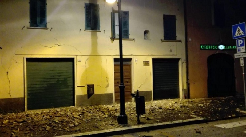 Землетрус в Італії: фото та відео