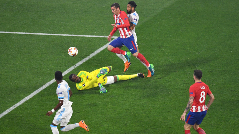 Марсель - Атлетико 0-3: видео голов и обзор матча