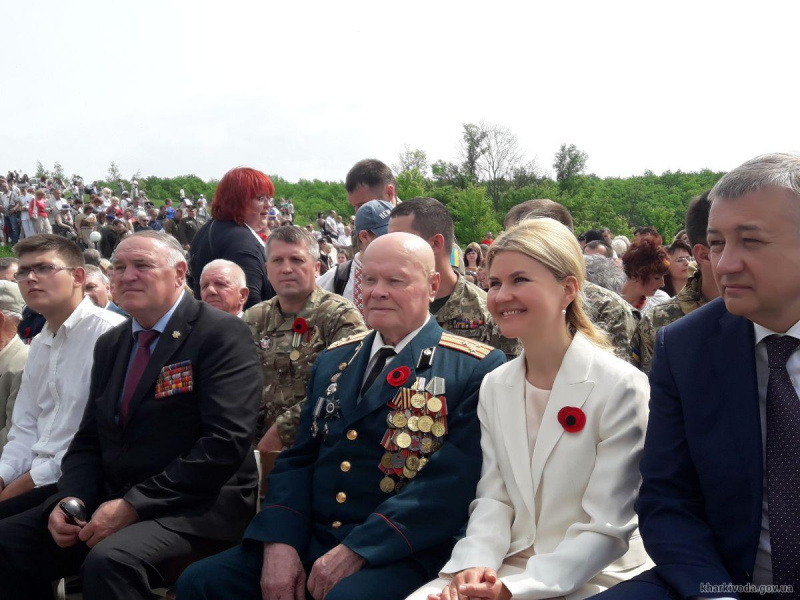 День перемоги у Харківській області розпочався на Висоті маршала Конєва