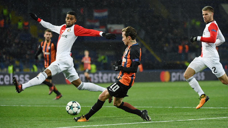 Шахтар - Феєнорд 3-1: відео голів та огляд матчу