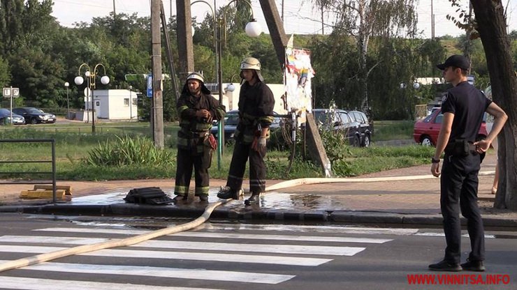 У Вінниці горіла в'язниця