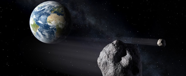  к Земле приближаются четыре огромных астероида (фото)