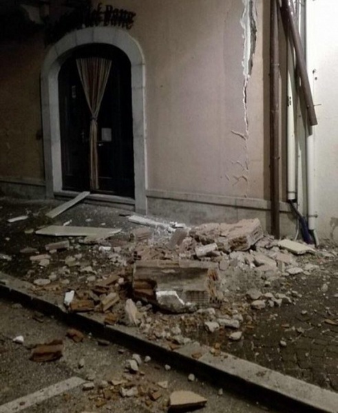 Землетрус в Італії: фото та відео