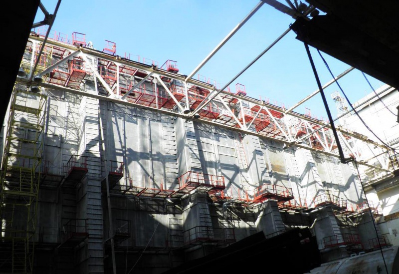 На ЧАЕС завершилось будівництво огороджуючого контуру