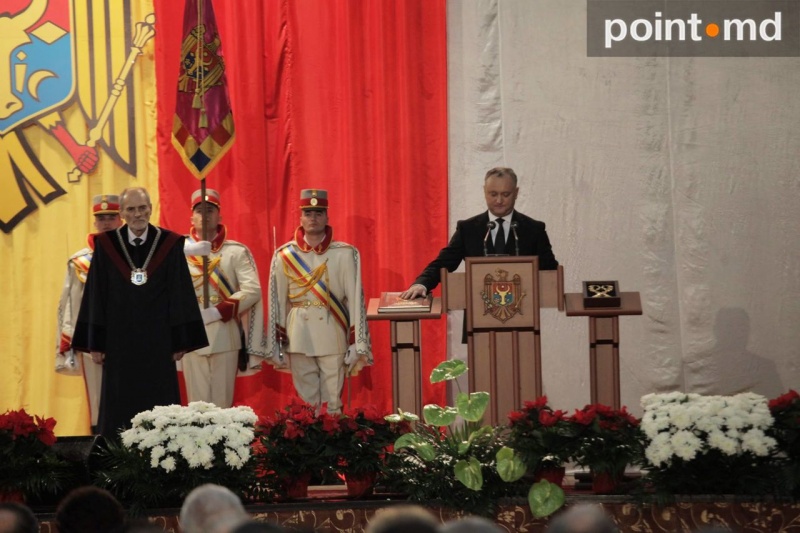 Додон офіційно став президентом Молдови