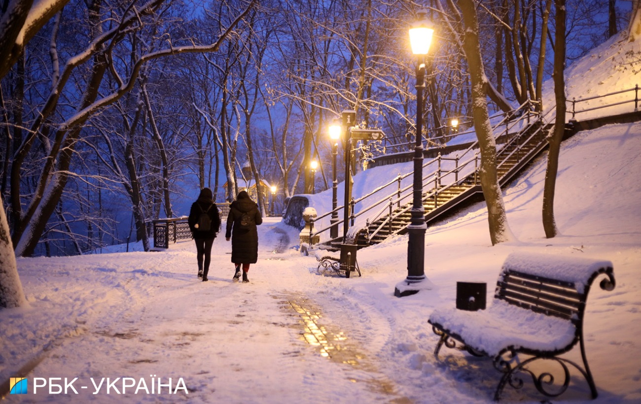 Сказочные фото заснеженного Киева: удивительные пейзажи