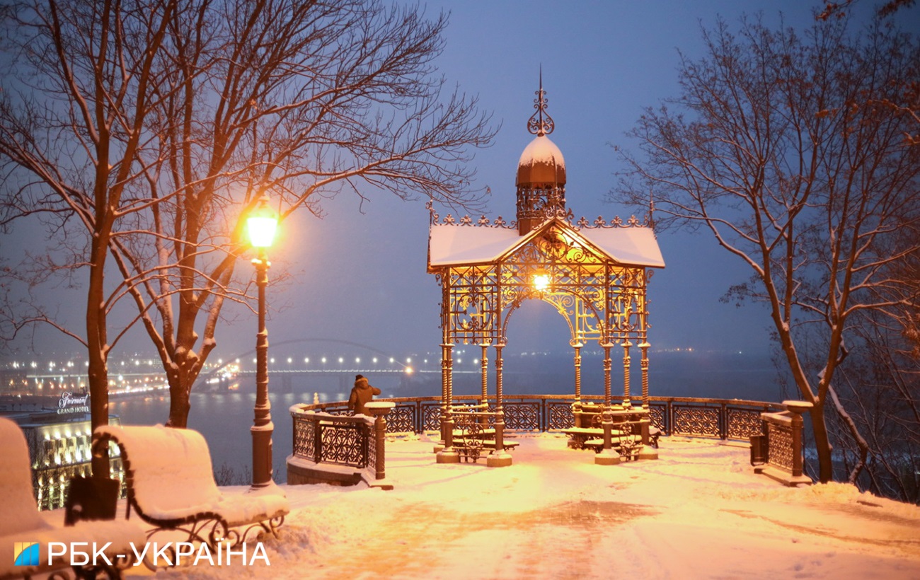 Сказочные фото заснеженного Киева: удивительные пейзажи