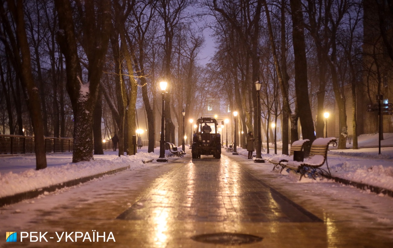 Сказочные фото заснеженного Киева: удивительные пейзажи