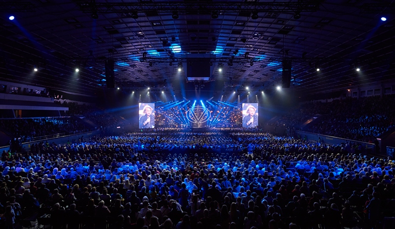 "Словами не передать": Олег Винник устроил в Киеве феерическое шоу (фото, видео)