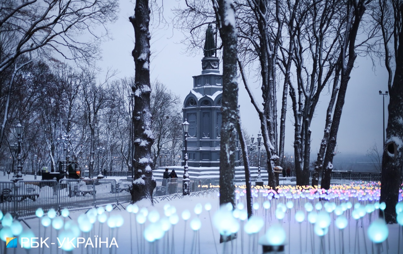 Сказочные фото заснеженного Киева: удивительные пейзажи