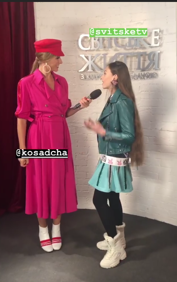 Поколение модниц: стильная дочь Оли Поляковой "засветилась" на Ukrainian Fashion Week