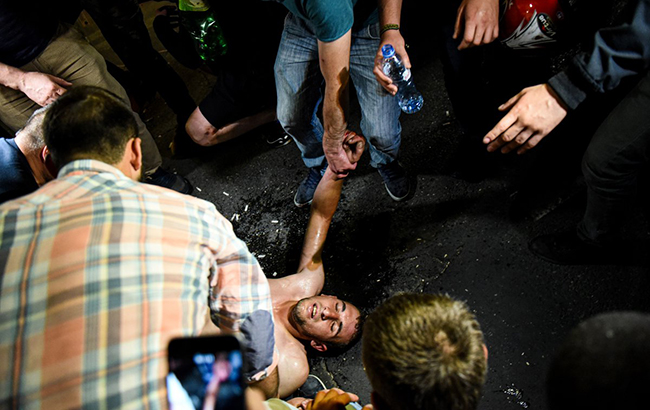 Протесты в Грузии: все подробности