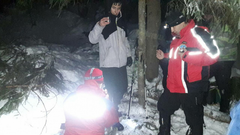 На Закарпатье нашли трех заблудившихся туристов из Чехии