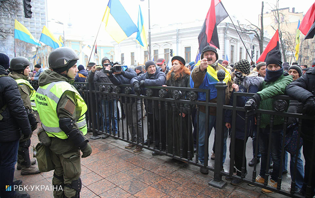 Участники акции "Марш за майбутнє" пришли под Верховную Раду (стрим)