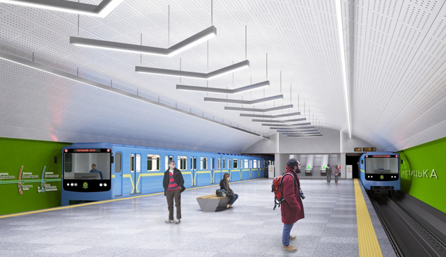 В Киеве до конца года обещают открыть новую станцию метро: как она будет выглядеть