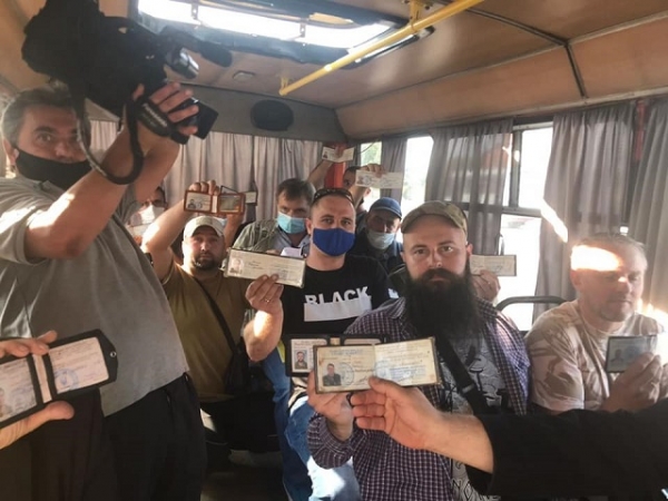 В Кропивницком 20 ветеранов АТО проучили водителя маршрутки (фото)