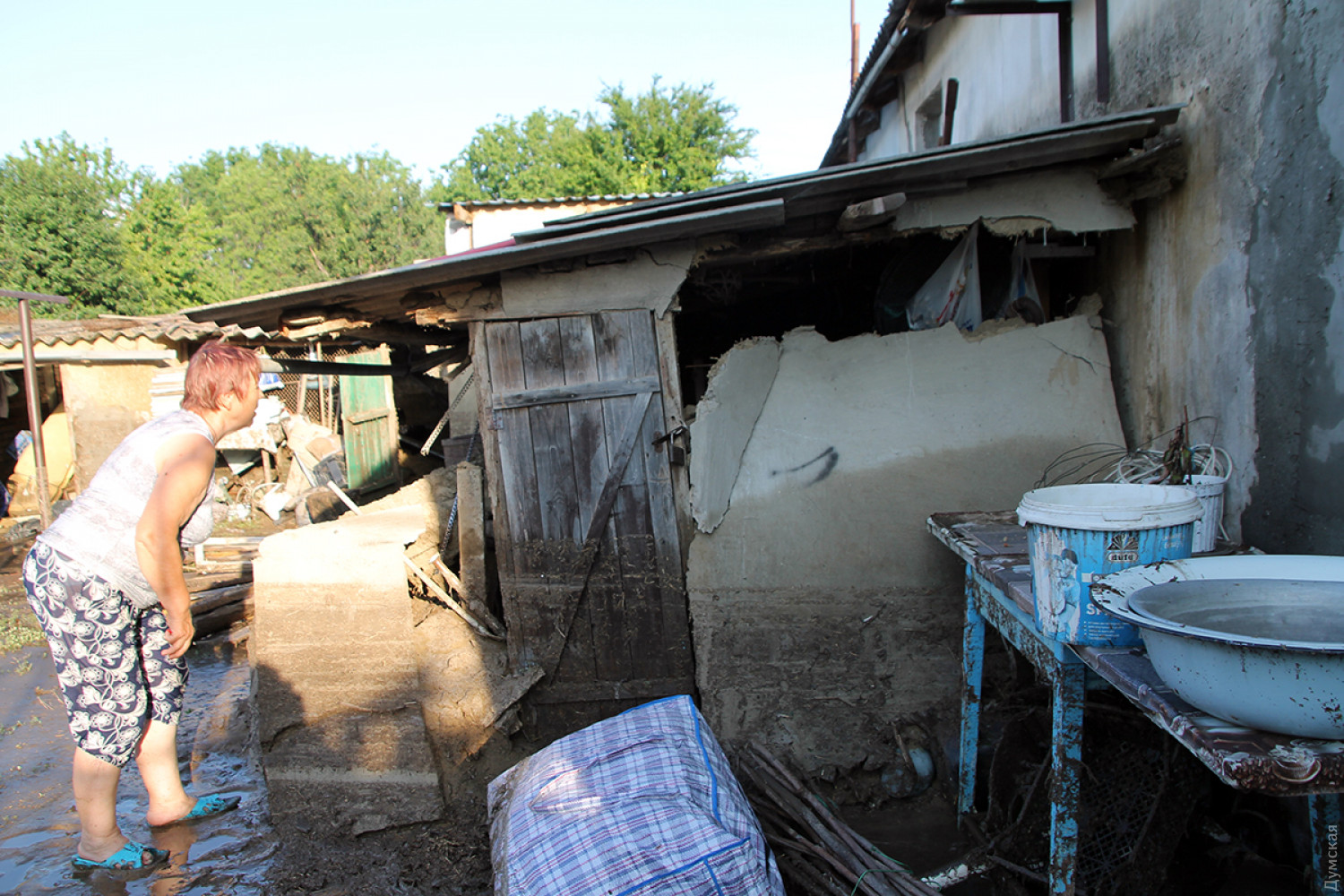 Під Одесою через потужні зливи затопило ціле село (фото і відео)