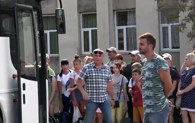 В окупованому Армянську в повітря потрапив сірчистий газ