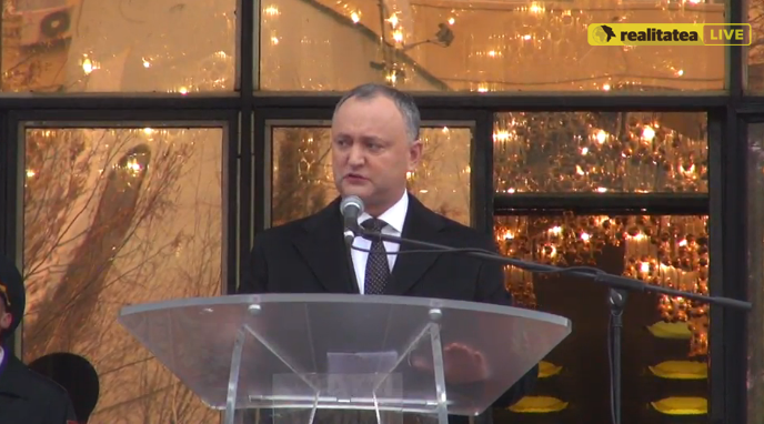 Додон офіційно став президентом Молдови