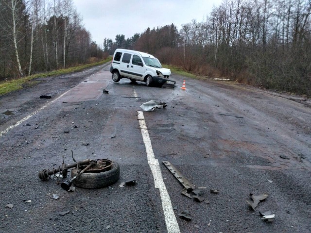 В Житомирской области в двух ДТП погиб 1 человек, еще 6 травмированы
