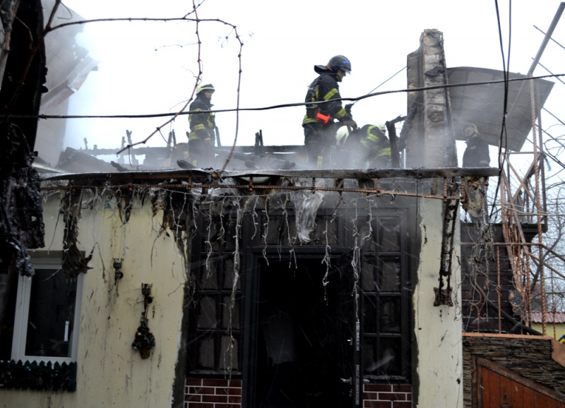 В Одеській області горіли два житлові будинки і кафе