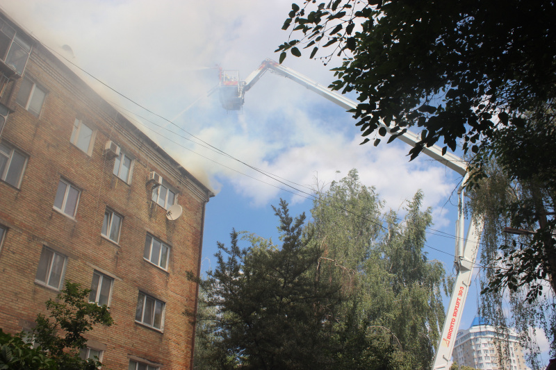 Пожар в Броварах ликвидирован, - ГСЧС