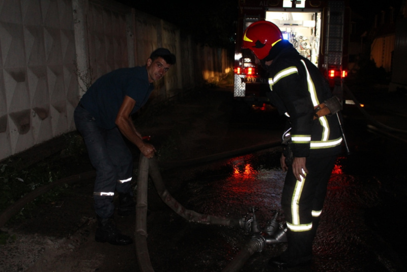 В Киеве горел офис одной из фармацевтических компаний