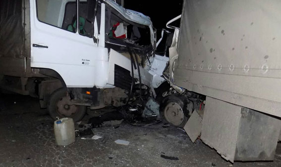 В Винницкой области столкнулись два грузовика, есть погибшие