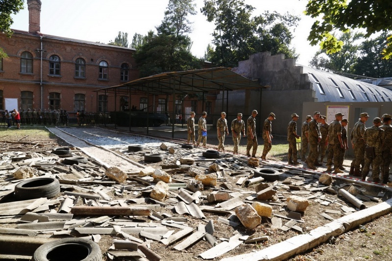 В Одессе открыт учебный тренировочный комплекс по подготовке разведчиков