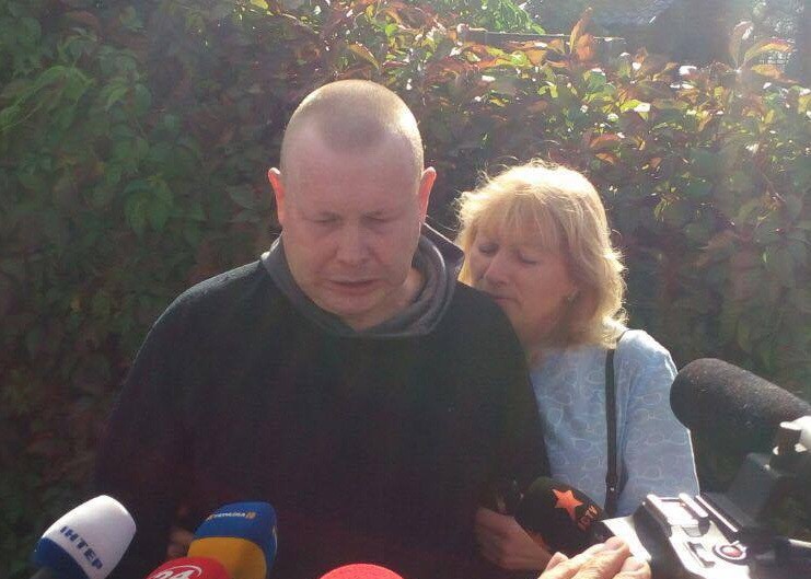 украинец освобожден из плена боевиков