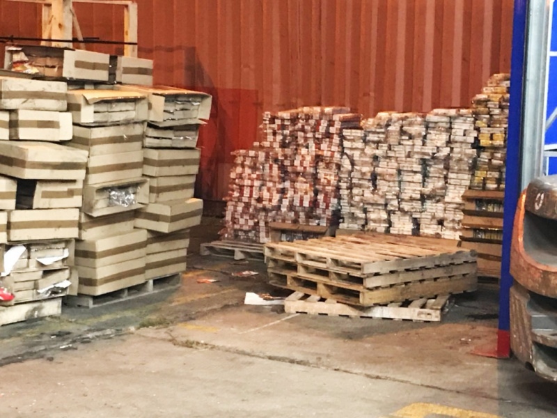 В Одесской области обнаружили партию контрабандных сигарет на более 1,4 млн гривен