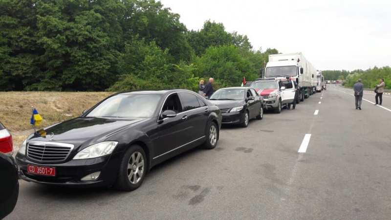 Из Беларуси в Украину прибыл гуманитарный груз