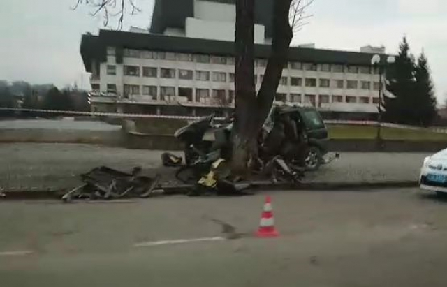 В Ужгороді внаслідок ДТП загинули 3 іноземці