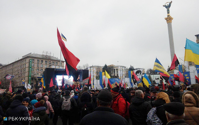 Марш на підтримку Саакашвілі: число активістів зросла до 7 тисяч