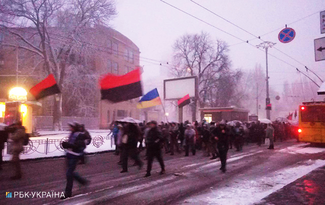 Около тысячи участников марша прибыли к зданию ГПУ