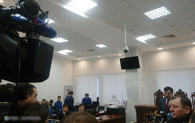 Саакашвили прибыл в Апелляционный суд Киева