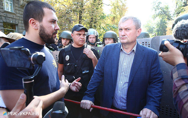 Протести під Радою: подробиці