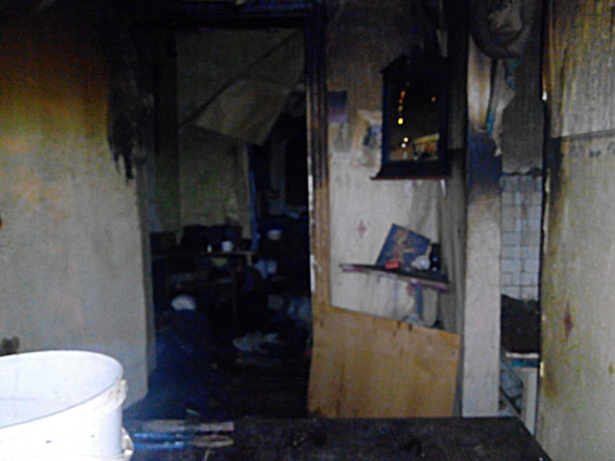 Пожар в Полтавской области