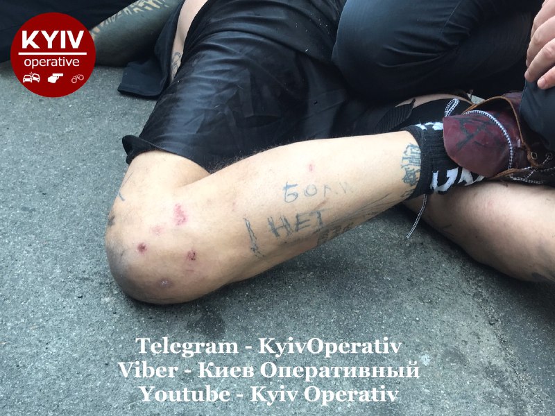 В Киеве бандит угнал мотоцикл, чтобы изменить мир: видео и все подробности