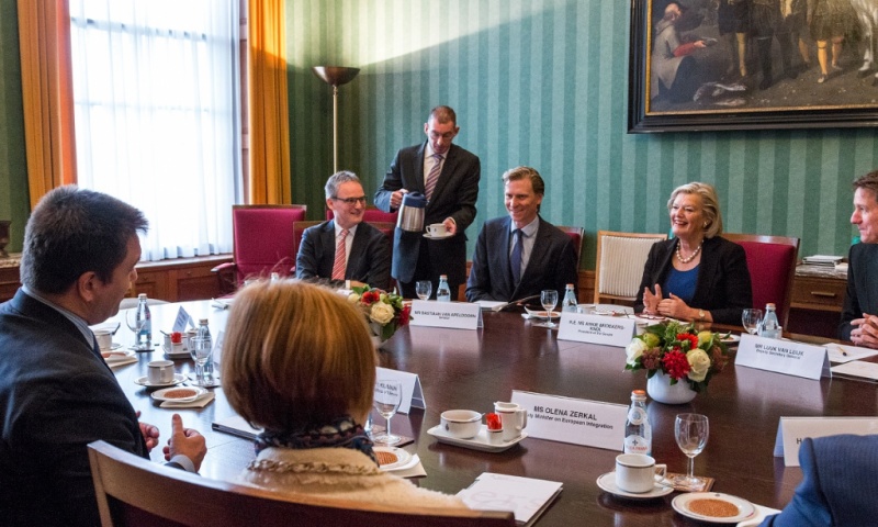 встреча с нидерландцами