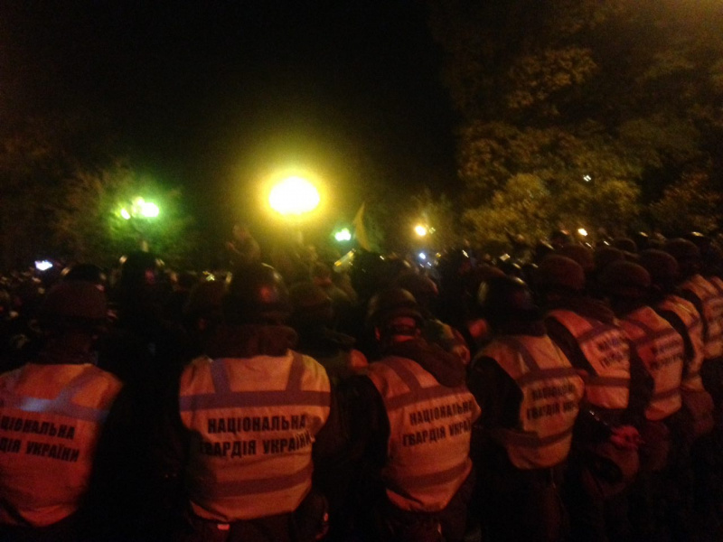 Під Радою сталися нові сутички