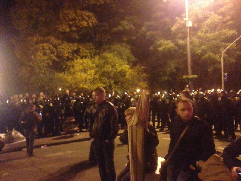 Під Радою сталися нові сутички