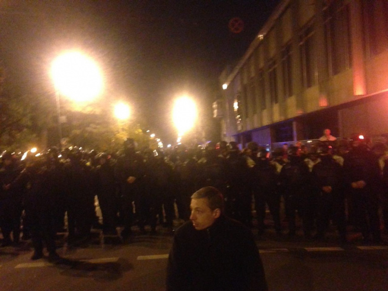 Під Радою сталися нові сутички