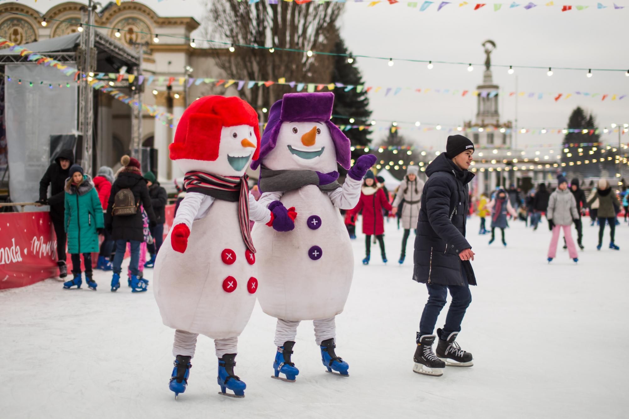 Отдых для всей семьи: главные зимние развлечения на ВДНГ в Киеве