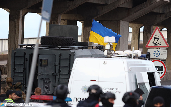 В Киеве перекрыли мост Метро из-за угрозы взрыва: подробности