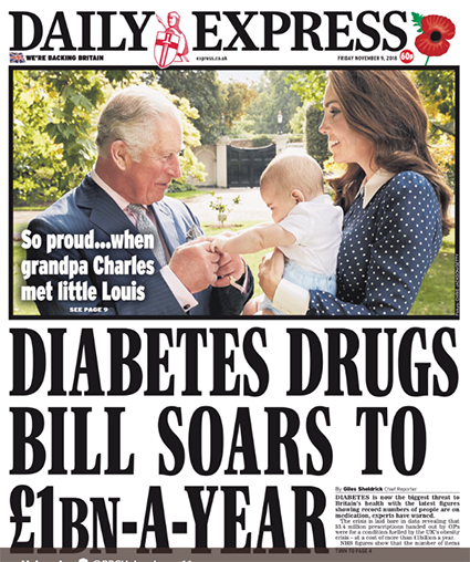 В сеть попало трогательное фото маленького принца Луи