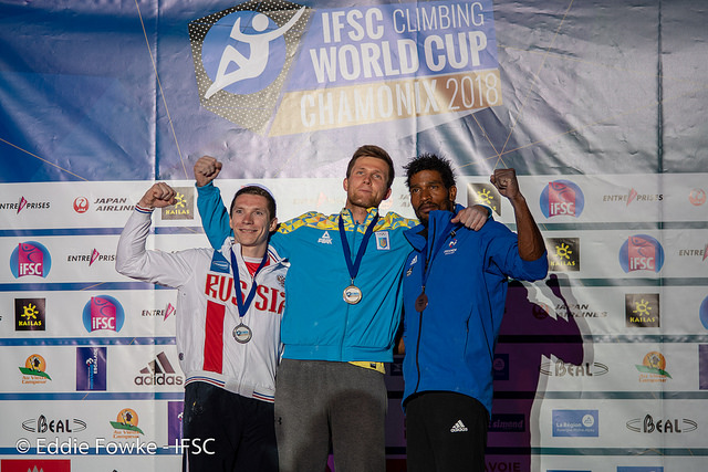 Українець Болдирев виграв французький етап Кубка світу зі скелелазіння